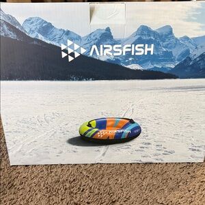 Airsfish Colorblock Inflatable Snow Tube - Multicolor